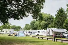Backpacker Pitches at Lee Valley Campsite Sewardstone