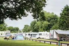 Electric Grass Pitches at Lee Valley Campsite Sewardstone