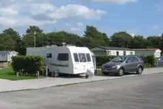 Electric Hardstanding Touring Pitches at Kneps Farm Holiday Caravan Park