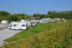 Fully Serviced Hardstanding Pitches at Kneps Farm Holiday Caravan Park