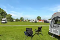 Non Electric Grass Tent Pitches at Boat Lane Caravan and Camping Site