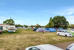 Electric Grass Pitches at Boat Lane Caravan and Camping Site