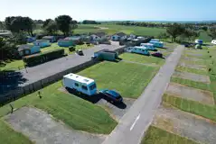 Fully serviced hardstanding pitches