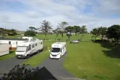 Electric Hardstanding Touring Pitches at Inver Caravan Park