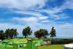 Non Electric Grass Pitches at Cornish Coasts Caravan and Camping Park
