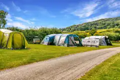 Large Non Electric Grass Pitches at Middlewood Farm Holiday Park