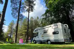 Non Electric Hardstanding And Grass Pitches at Chase Camping at Tackeroo Campsite