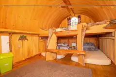 Jeremey Fisher shepherds hut pod interior