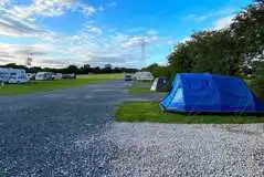 Hardstanding and Grass Pitches at Carney Pools