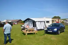 Electric Grass Touring Pitches at Ryan Bay Holiday Park