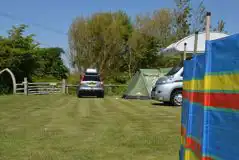 Electric Grass Pitches (Pet Free) at Heathfield Farm Camping