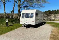 Electric Hardstanding Touring Pitches at Castle Howard Lakeside Holiday Park