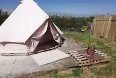 Bell Tent  at West Kellow Yurts