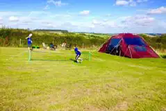 Non Electric Grass Pitches at Broad Park Camping and Glamping Certificated Site