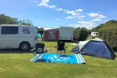 Hardstanding Touring Pitches at Riverside Caravan and Camping Park