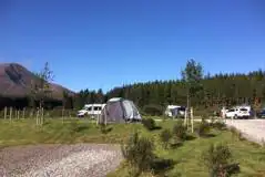 Non Electric Grass Tent Pitches at Camping Skye