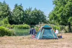Lakeside Tent Pitches at Burton Springs Holidays