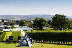 Electric Grass Tent Pitches at Wooda Farm Holiday Park