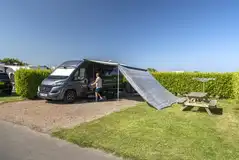 Large electric hardstanding pitches