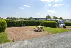 Large premier fully serviced hardstanding pitches