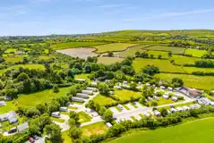 XL Gold Grass Pitches at Polladras Holiday Park