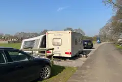 Electric Hardstanding Pitches (Playground Field) at Blacklands Farm Caravan and Camping
