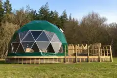 Chestnut Hill Luxury Geodomes at Camp Katur