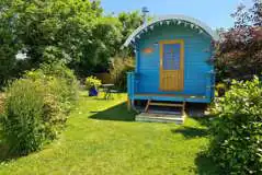 Waves Shepherd's Hut at Coutts Glamping