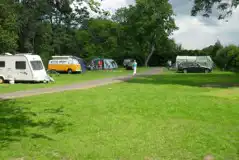 Electric Grass Pitches at Lakeside Caravan Park