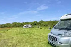 Fully Serviced All Weather Pitches at Higher Bochym Caravan Motorhome and Camping Site