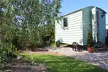 Shepherd's Hut at Serenity Camping