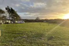Electric Grass Pitches (Sandy Acres) at Pinecones Caravan and Camping