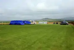 Grass Pitches at Bwlchgwyn Campsite Certificated Site