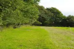 Grass Tent Pitches at Nantgwyn Camping