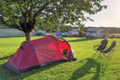 Non Electric Grass Pitches at Painters Farm Campsite