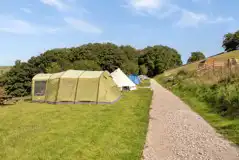 Premium Large Electric Grass Pitches at Howgill Lodge