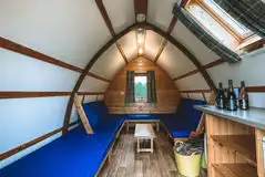 Small Quantock Wigwam interior