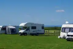 Large Electric Grass Pitches  at Sunnymead Farm Camping and Touring Site