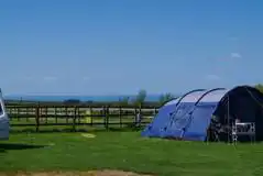 Electric Grass Pitches  at Sunnymead Farm Camping and Touring Site