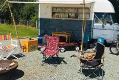 Serviced Hardstanding Pitches at Kingfisher Meadow Camping and Caravanning Park