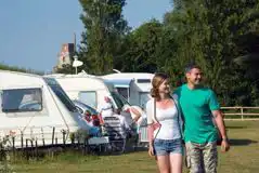Fully Serviced Hardstanding Pitches at Waveney River Centre
