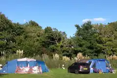Electric Grass Pitches at Ponsandane Campsite