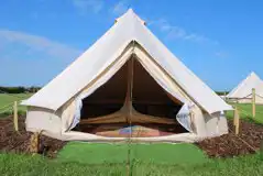 Standard Bell Tents (Three Person) at Livit Adventures and Glamping
