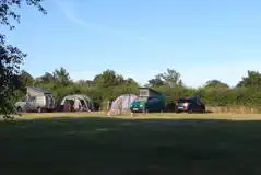 Electric Grass Tent Pitches at Grange Farm Campsite