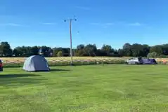 Electric Grass Pitches at Ford Bridge Campsite