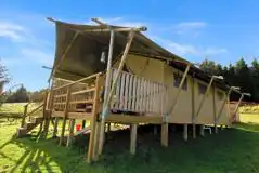 Brig y Bryn Safari Tent at Matilda's Field