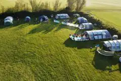 Grass Pitches at Romney Meadows Caravan and Camping Park
