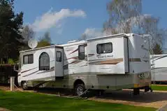 Fully Serviced RV Pitches at Swiss Farm Touring and Camping