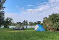 Non Electric Grass Tent Pitches (The Glade) at Nene Outdoors Campsite