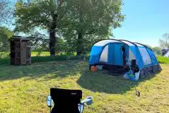 Extra Large Non Electric Meadow Tent Pitches at Driftways Glamping and Camping